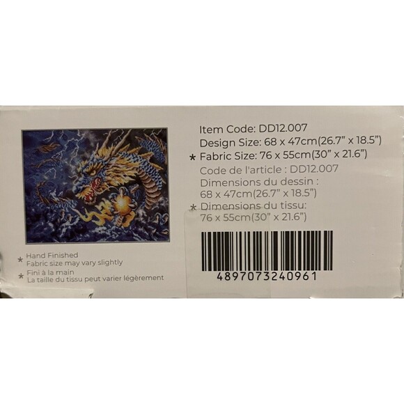 Diamond Dotz Complete Diamond Facet Art Kit Mythical Dragon - Picture 8 of 10